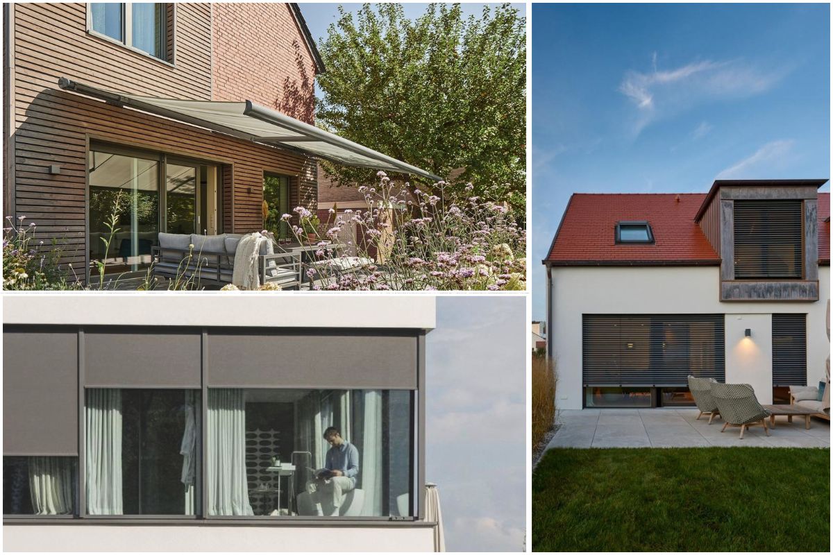 Stores extérieurs et protections solaires pour limiter la chaleur dans la maison
